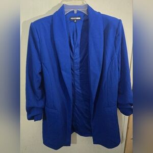 Fashion Nova Royal Blue Blazer